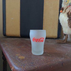 Coca cola shot glass